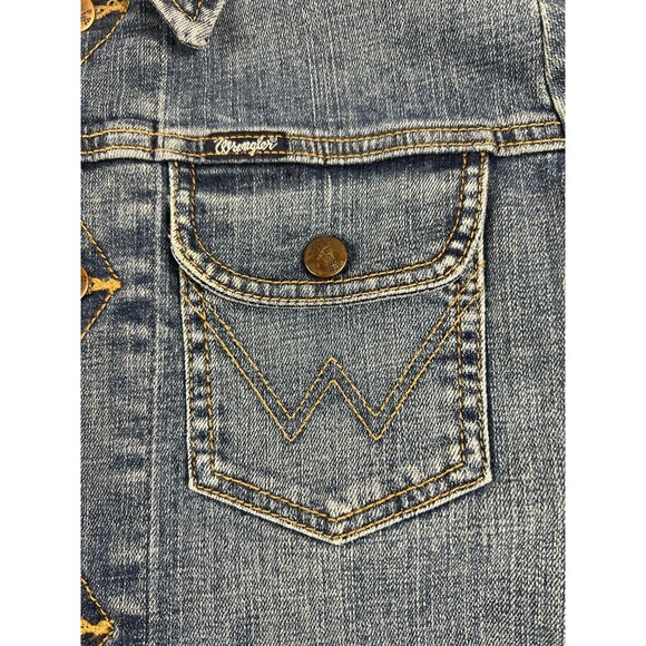 Wrangler ModCloth  Blue Denim Jean Jacket - Picture 9 of 10